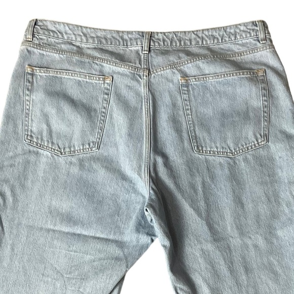 Asos Distressed High Rise Denim Women’s 22 - Picture 4 of 5